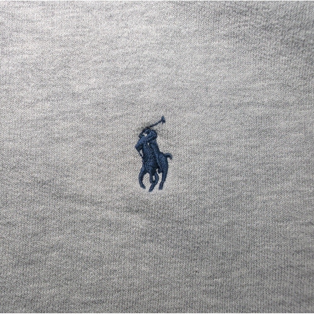 Polo Ralph Lauren Sweatshirt RL Fleece Men's Sz XL Sweater Andover Grey Comfort - Picture 7 of 10